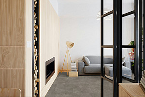 PARADOR Trendtime 5 Kámen trafalgar tmavě šedý 1750860 - Vinylová podlaha celoplošně lepená PARADOR