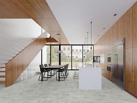 PARADOR Trendtime 5 Mramor abbey bílý 1750862