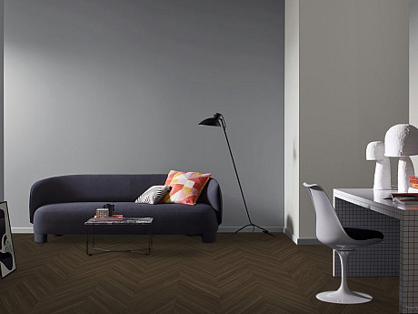 PARADOR Trendtime 10 chevron Dub oxford tmavě hnědý 1750866